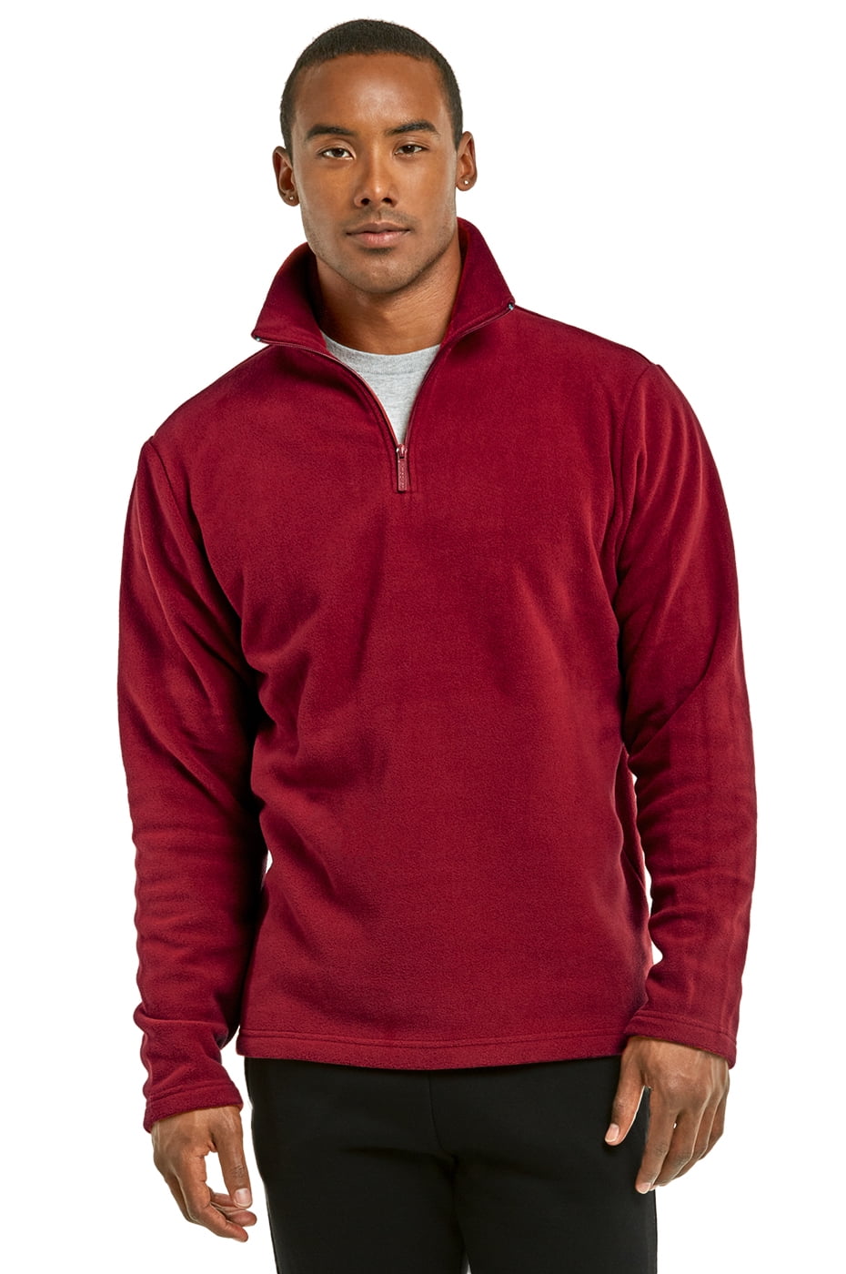 Knocker Men's Polar Fleece Quarter Pullover