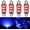 Blue, variant on 4-Pack Red 578 Festoon LED Bulbs, 41mm/42mm 3030 6-SMD Super Bright, Fit 211-2 212-2 for Car Map Dome Trunk Courtesy Interior Lights