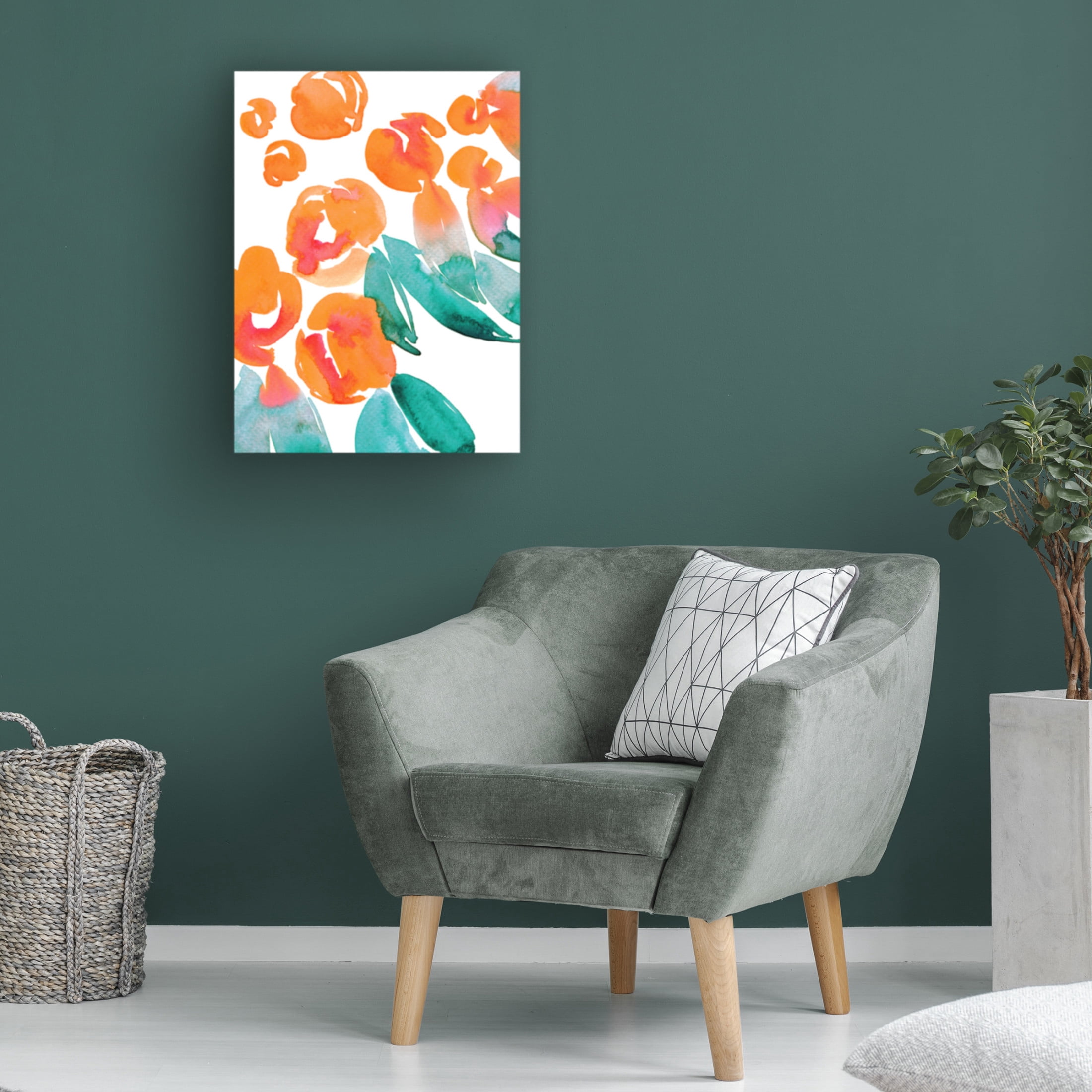 Trademark Fine Art Rosana Laiz Blursbyai Alicia bouquet II Canvas Wall Art
