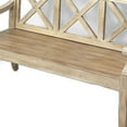 thumbnail image 5 of Gray Driftwood Finish Bench, 5 of 5