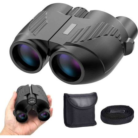 Kokovifyves Clearance Sales Outdoor 20X25 Compact Binoculars for Adults and Kids,Large Eyepiece Binocular，Easy Focus Small Binoculars for Bird Watching,Hiking and Concert