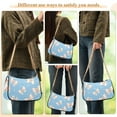 thumbnail image 5 of ALAZA Baseball Coquette Bows Women's Chain Shoulder Bag Hobo Handbag Tote Crossbody Purse, 5 of 7