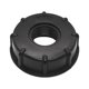 thumbnail image 1 of Riwesomey Adaptador de válvula de grifo de contenedor de agua de 60mm, piezas de repuesto, conector de manguera de grifo de jardín para el hogar, Herramientas eléctricas 3/4 pulgadas Riwesomey TO009650-02, 1 of 6