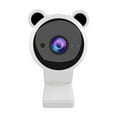 thumbnail image 2 of USB Webcam Online Chatting Desktop PC Web Camera 1080P Driver Free Laptop Camera for Live Streaming, White, 2 of 8