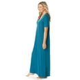 Dreams & Co. Women's Plus Size Long T-Shirt Lounger - Walmart.com