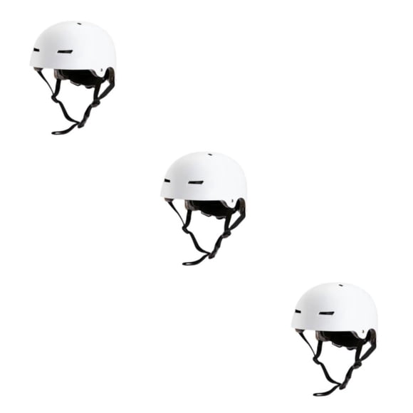 Greeniant Cascos deportivos ABS: doble protección para mayor seguridad y comodidad al usar cascos de patinaje sobre ruedas blanco mate M (52-58 Type1 NO1