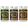 Advanced Nutrients PH Perfect Grow, Micro, Bloom,Liquid Fertilizer, 0.5 L