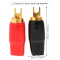 thumbnail image 2 of FOMIYES 2Pares Conectores Para Cable De Con Terminales Spade Crimpables De Y Protector, 2 of 5