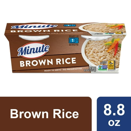 Minute Brown Rice, 8.8 oz