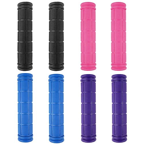 STAR HANDLEBAR GRIPS FOR SCOOTER BMX  COLOUR PINK NEW 