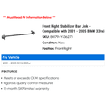 thumbnail image 2 of Front Right Stabilizer Bar Link - Compatible with 2001 - 2005 BMW 330xi 2002 2003 2004, 2 of 2