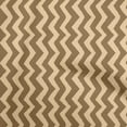 thumbnail image 1 of oneOone Cotton Poplin Tawny Brown Fabric Chevron Diy Clothing Quilting Fabric Print Fabric By Yard 42 Inch Wide, 1 of 5
