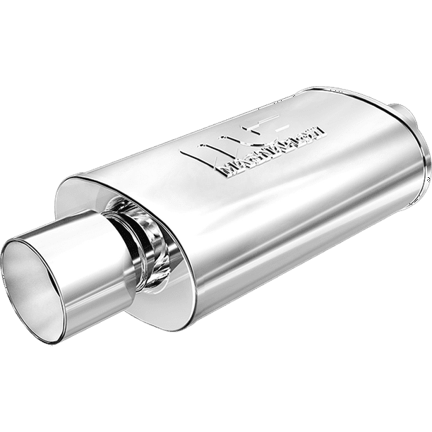 MagnaFlow Muffler W/Tip Mag SS 14X5X8 2.25/4.