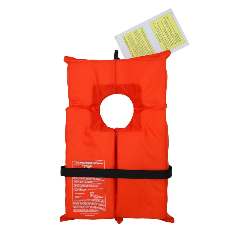 Ozark Trail Unisex Adult Type II PFD Life Jacket with Adjustable