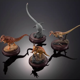 thumbnail image 5 of Figuras originales de Bandai Gashapon Big Biological Map, modelo de figura de acción de dinosaurio tiranosaurio de simulación, juguetes de animales móviles, 5 of 5