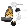 thumbnail image 4 of Uemuo Bee Gnome With Sunflower Pattern Car Seat Covers for Front Seats Waterproof Seat Covers for Cars, Universal Auto Front Seats Protector Fits for Car-1, 4 of 6