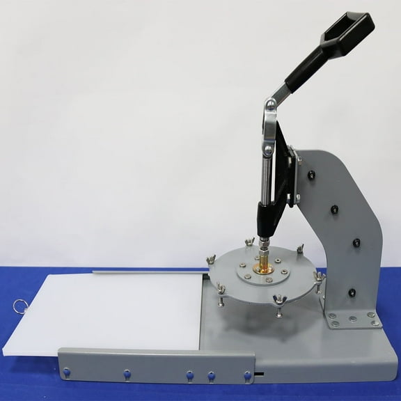 INTBUYING Pizza Dough Press Machine Household Dough Pastry Manual Press Machine Stainless Steel with Pressure Bar