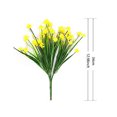 thumbnail image 4 of 5pcs 7 Forks Artificial Flowers Gypsophila Paniculata Bouquet Indoor Outdoor Simulation Green Plants, 4 of 9