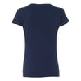 thumbnail image 3 of LAT Women's V-Neck Fine Jersey Tee Size up to 3XL, 3 of 5