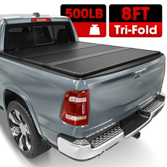 Soft Roll-Up Truck Bed Cover For 2007-2025 Toyota Tundra 8'2" Bed | Vinyl Tonneau Cover Fits Deck Rail System