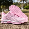 thumbnail image 5 of Women's Sneakers Breathable Mesh Running Shoes Fashion Lace Up Casual Sneakers Lightweight Comfortable Walking Athletic Shoes, 5 of 5