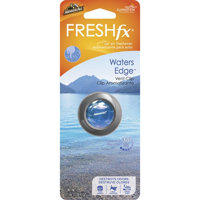 Fresh FX Car Air Freshener Vent Clip by Armor All, Car Odor Eliminator