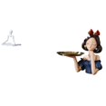 thumbnail image 1 of Escultura abstracta de pensador, figura de escritorio de resina para niña, soporte para llaves, bandeja, adorno creativo con bandeja para guardar, 1 of 8
