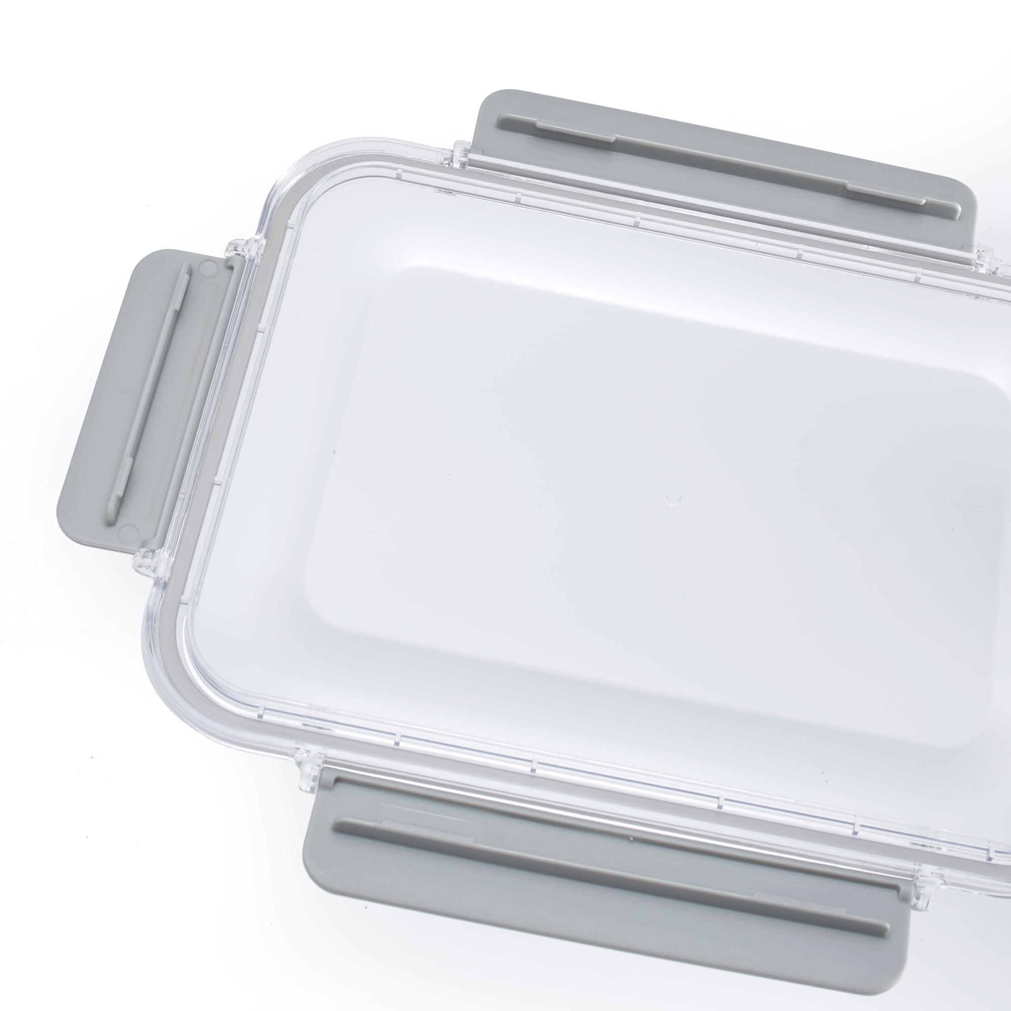 Mainstays 5.5 Cup Rectangular Tritan Stain-Proof Food Storage Container, Set of 2