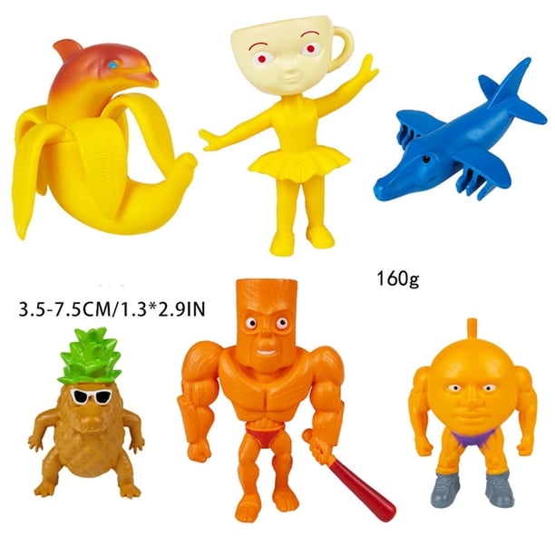 Italian Brainrot Toy Figure Kit - 3D Italian Brainrot Toy