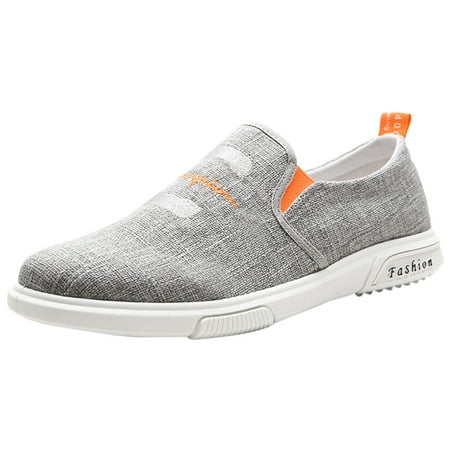 

autumn winter shoes Fashion Men s Breathable Round Toe Shoes Leisure Wild Canvas Upper Shoes