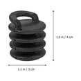 thumbnail image 2 of Phenofice 2Pcs Black Rubber Boat Plug Universal Drain Plug Kit for Kayak Canoe Marine Use, 2 of 7