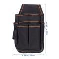 thumbnail image 4 of Oraceous Tool Pocket Belt Small Pocket Tool bag Heavy Duty Waist Work for Electricians Technician Carpenters Builders, 4 of 11