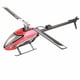 thumbnail image 3 of FLYWING FW450 6CH RC Helicóptero inteligente con motor sin escobillas 60A ESC Control de vuelo 100-240V Enchufe de EE. UU. Rojo, 3 of 10