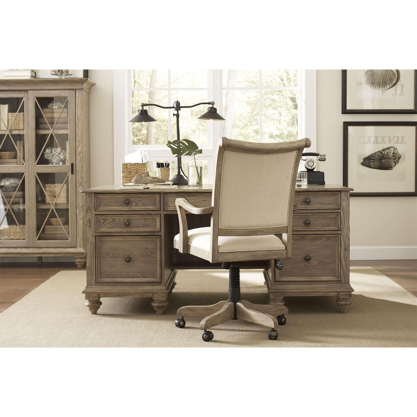 Riverside Coventry Executive Desk Walmart Com Walmart Com