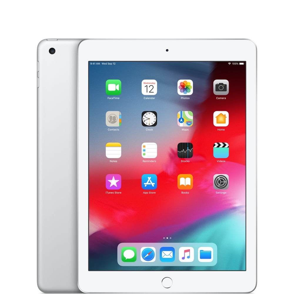fattige Meget sur Æsel Used Apple iPad 6th Gen A1893 32GB Silver WiFi 9.7" (Used Like New) -  Walmart.com