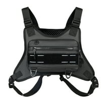 Ladaidra Brown fhgksm Fishing Chest Bag Outdoor Sports Running Vest Backpacks Front Chest Pack