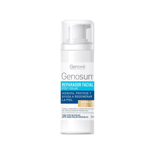 Reparador Dérmico Facial Genove Genosun 50 ml Post Solar