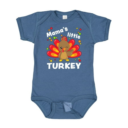 

Inktastic Mama s Little Turkey Gift Baby Boy or Baby Girl Bodysuit