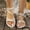 White, variant on YLOMAY Sandals for Women Open Toe Tie up Dressy Sandals Lace up Strappy Flat Sandals Gladiator Sandals Summer Lightweight Comfy Casual Shoes Black 5.5