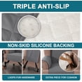 thumbnail image 4 of XUELC Waterproof Wing Chair Cover Wing Armchair Slipcovers Triple Non-Slip Sofa Slipcover for Wing Chair Furniture Protector for Pets, Kids,Dog Gray, 4 of 7