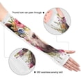thumbnail image 3 of ALAZA Floral on Bear UV Sun Protection Arm Sleeves UPF 50+ Compression Cooling Sleeve 1 Pair, 3 of 7