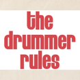 thumbnail image 3 of CafePress - The Drummer Rules Tote Bag - Unisex Canvas Tote Bag, Beige, 1-Piece, 3 of 8