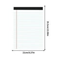 thumbnail image 3 of A3 Tear-off Notepad Horizontal Line Memo Pad Portable Notebook 50 Pages Planner Notepad Writing Pad Note Taking, 3 of 5