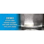 3 month Pro Strength EcoNow OxyTabs Super Septic Tank Cleaner 6 Billion Beneficial Bacteria Septic Cleaner