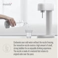 thumbnail image 2 of Mysoda Ruby 2 Máquina de agua con gas - Máquina silenciosa de agua carbonatada de aluminio resistente y duradero y botella de agua de 1 litro - Sin bombona de CO2 - Color blanco, 2 of 5