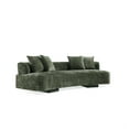 thumbnail image 6 of Manhattan Comfort Verandah XL Sofa with Solid Wood Frame in Olive Green, 6 of 14