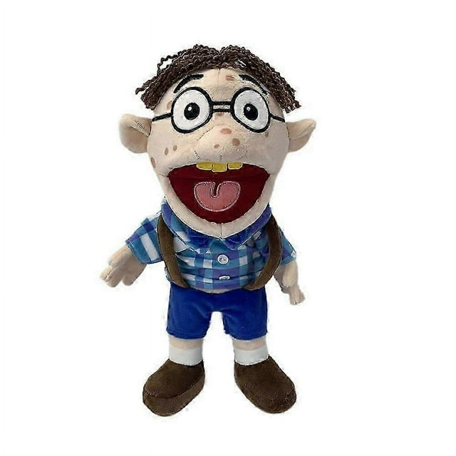 Jeffy Hand Puppet Cartoon Soft Plush Toy, Cosplay Doll Puppet Game for Kids Gift