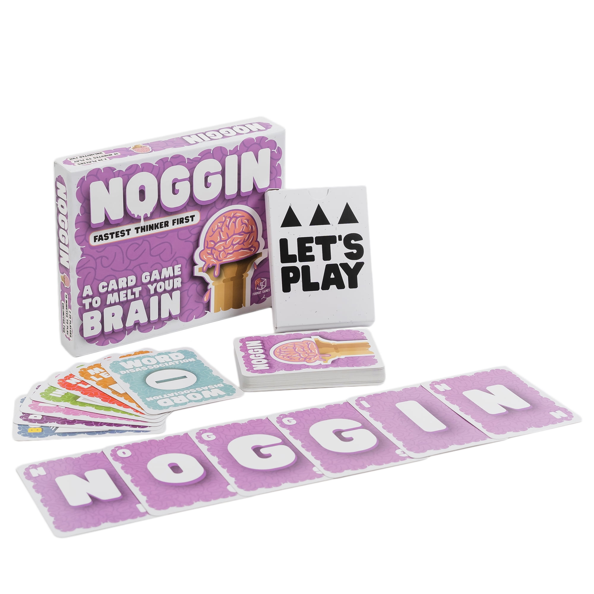 Noggin Family Party Card Game for Ages 10+, from Asmodee