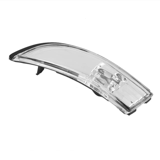 Lente indicadora de espejo retrovisor de puerta transparente, compatible con Ford Fiesta MK7/MK7.5 2009-2017, lado izquierdo
