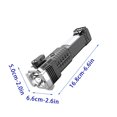 thumbnail image 3 of Multifunctional Car, Emergency Escape With Window Breaker, Seat Belt Cutter, Power Bank, LED Torch, Black, 3 of 9